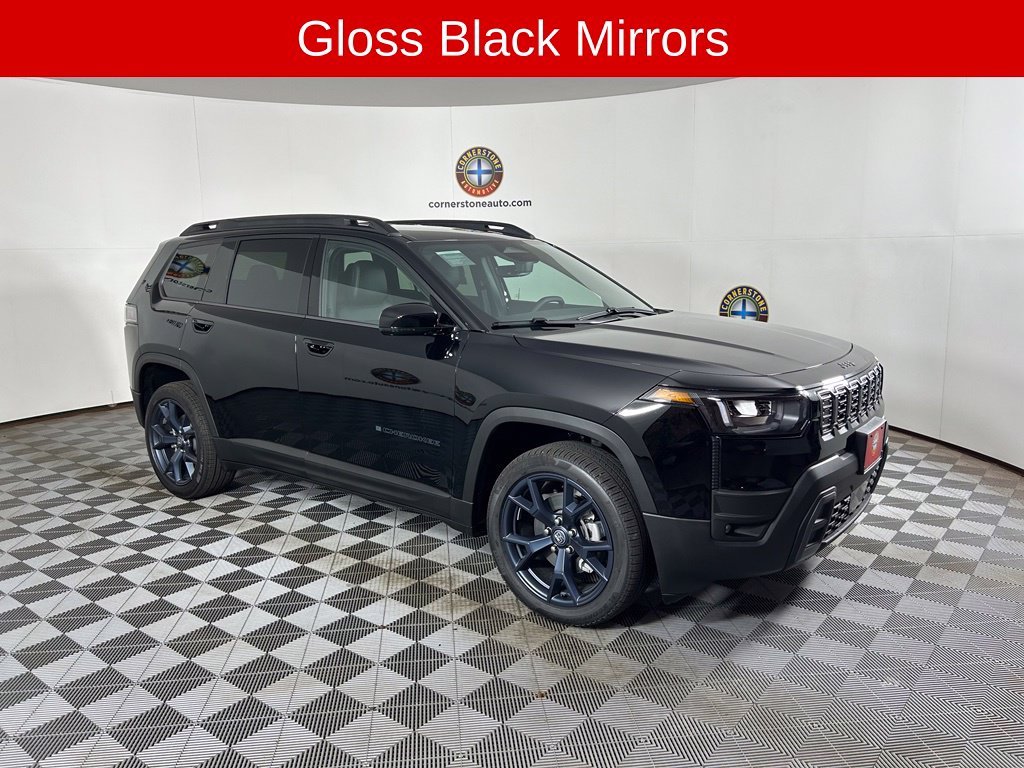 New 2026 Diamond Black Crystal Pearl-Coat Exterior Paint Jeep Laredo image 14