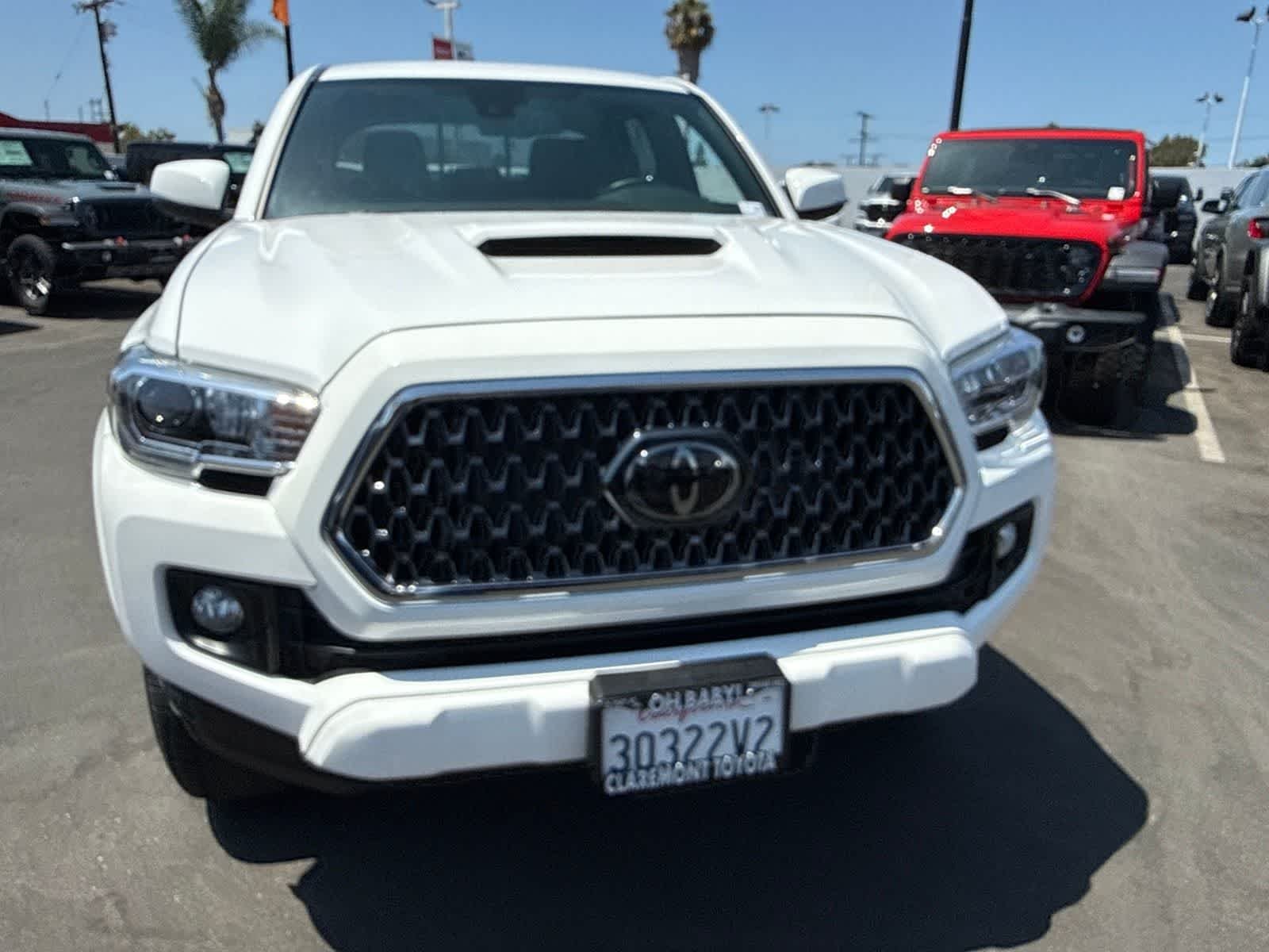 Used 2019 Super White Toyota TRD Sport image 6