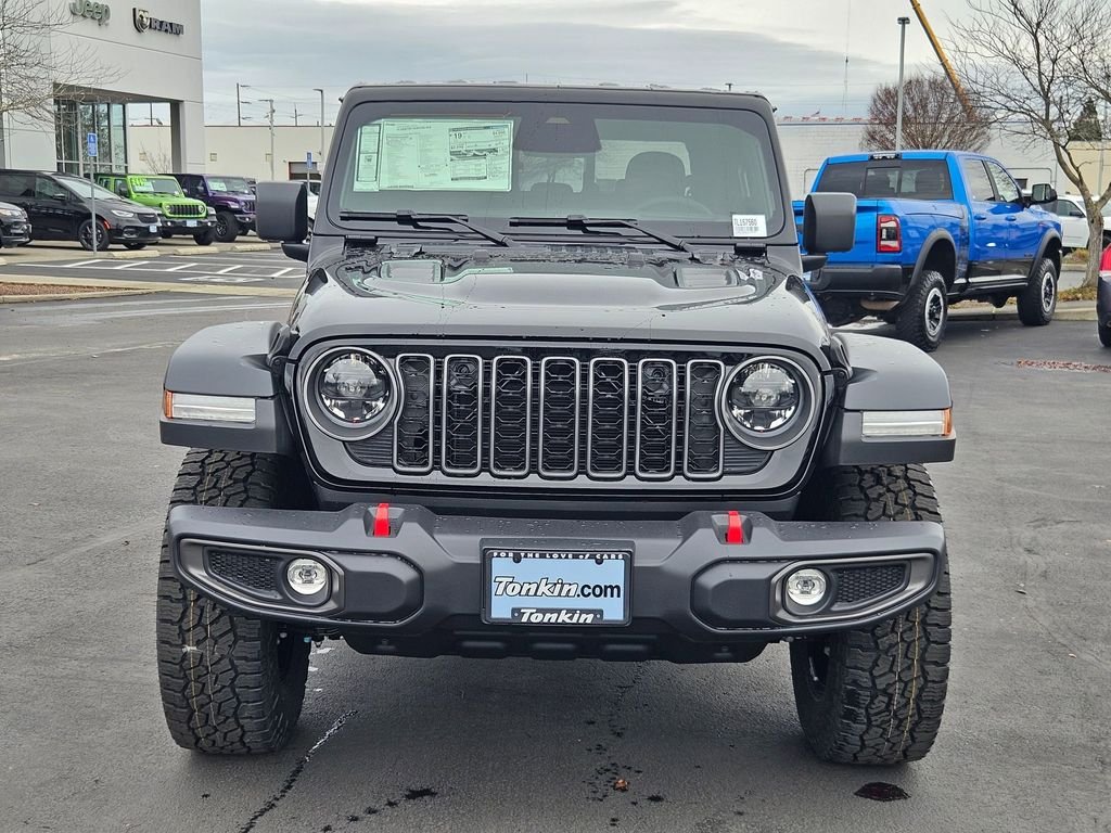 New 2026 Black Clear-Coat Exterior Paint Jeep Rubicon image 9