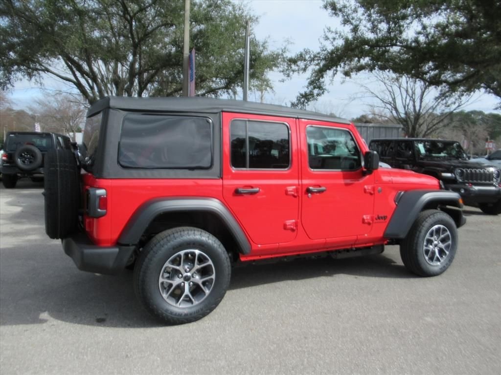 New 2026 Firecracker Red Clear-Coat Exterior Paint Jeep Sport S image 6