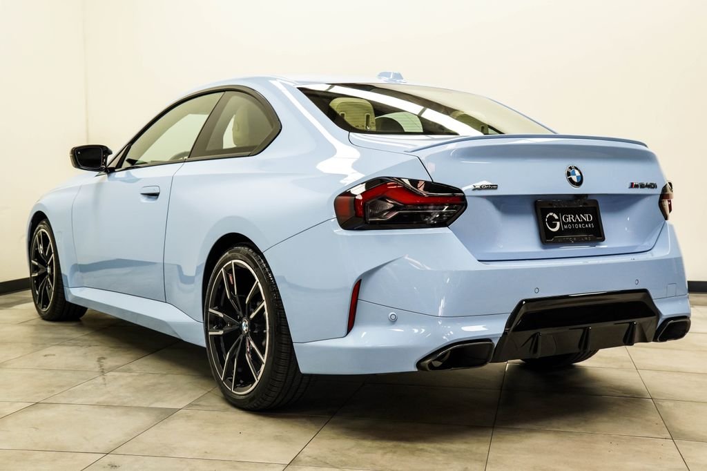 Used 2026 Blue BMW M240i xDrive image 12