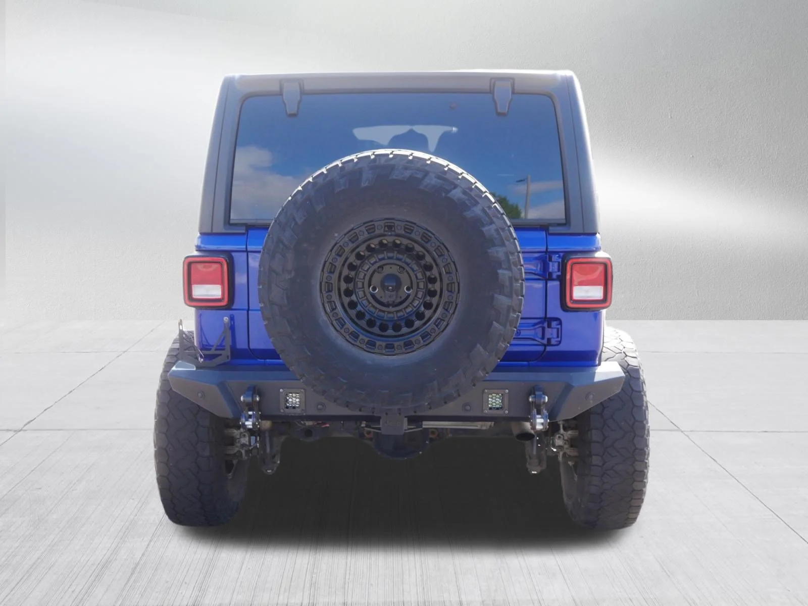 Used 2019 Ocean Blue Metallic Clearcoat Jeep Sport S image 6