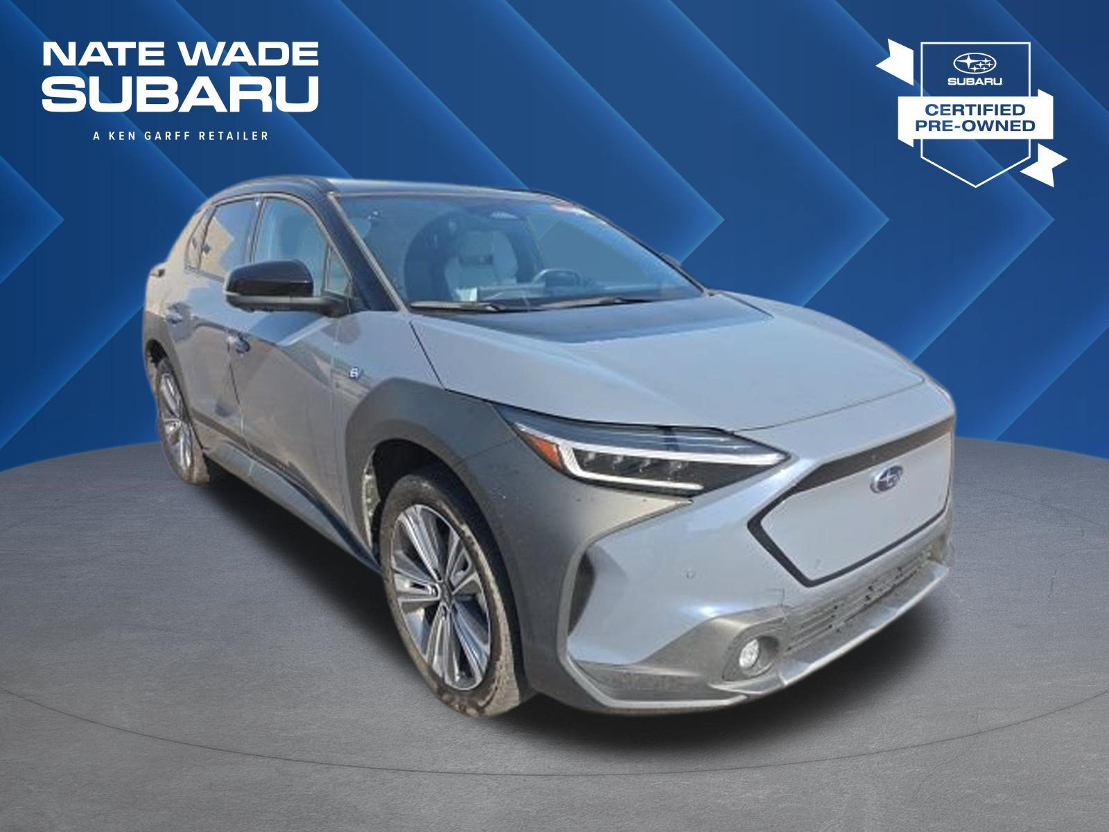 Used 2024 Harbor Mist Gray Pearl 2-Tone Subaru Touring image 1