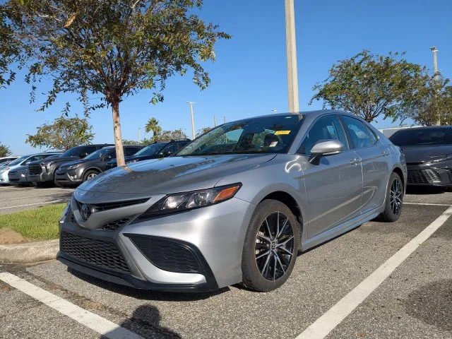 Used 2024 Silver Toyota SE image 2