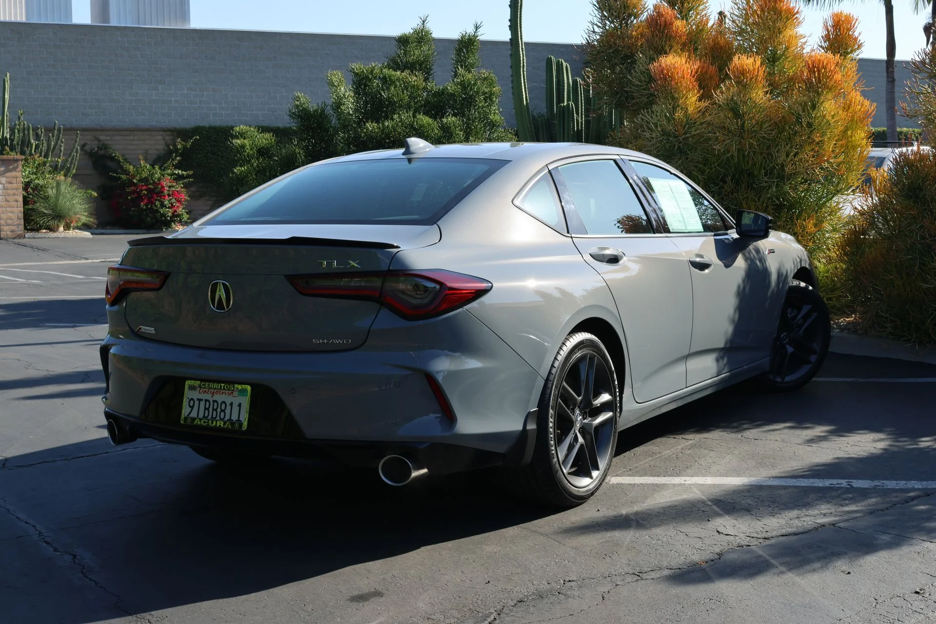 Certified Used 2025 Urban Gray Pearl Acura SH-AWD A-SPEC image 2