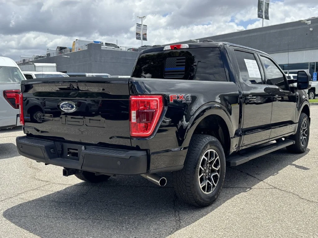 Certified Used 2023 Black Metallic Ford XLT image 6