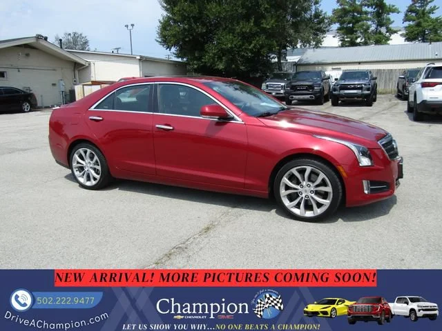 Used 2013 CRYSTAL RED TINTCOAT Cadillac Premium image 3