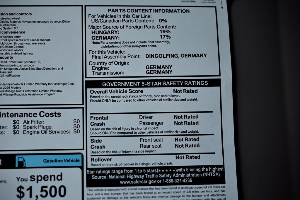 Certified Used 2026 Mineral White Metallic BMW 530i image 40
