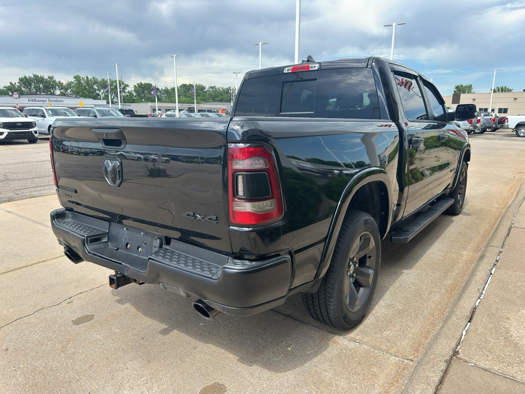 Used 2020 Diamond Black Crystal Pearl Ram Big Horn image 5