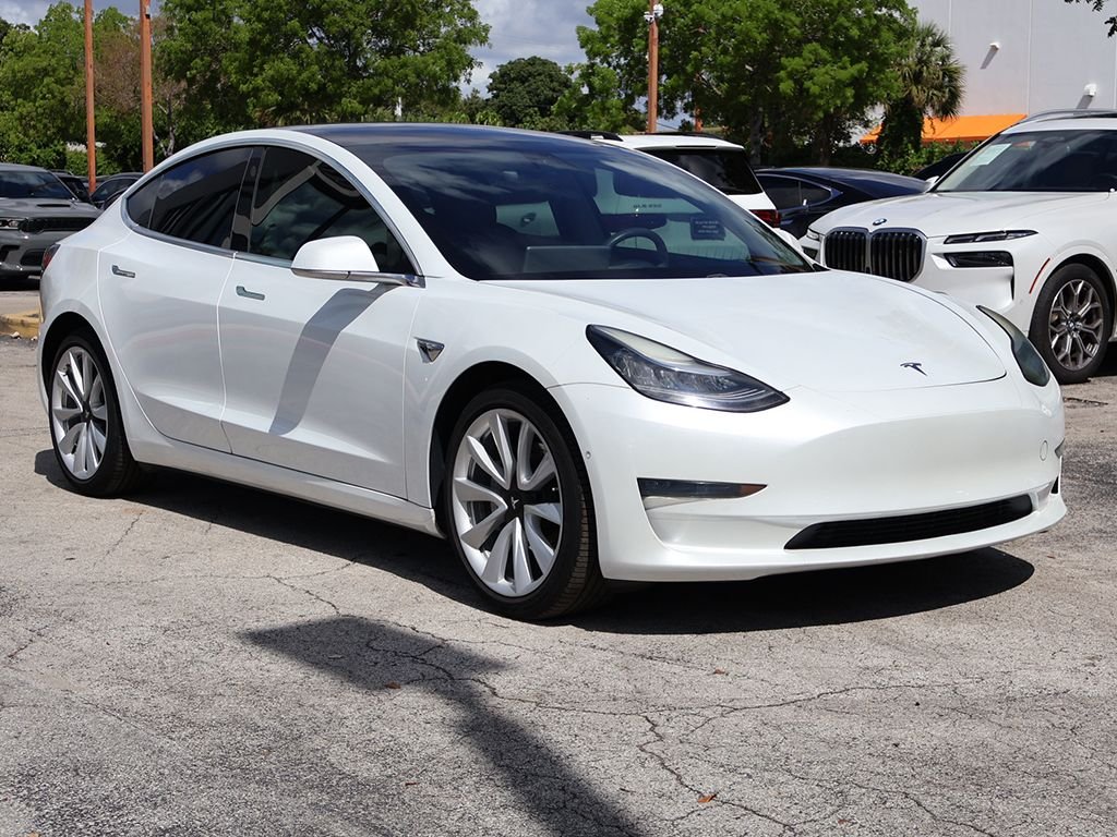 Used 2020 Tesla Model 3 Base with VIN 5YJ3E1EB7LF628416 for sale in Miami, FL