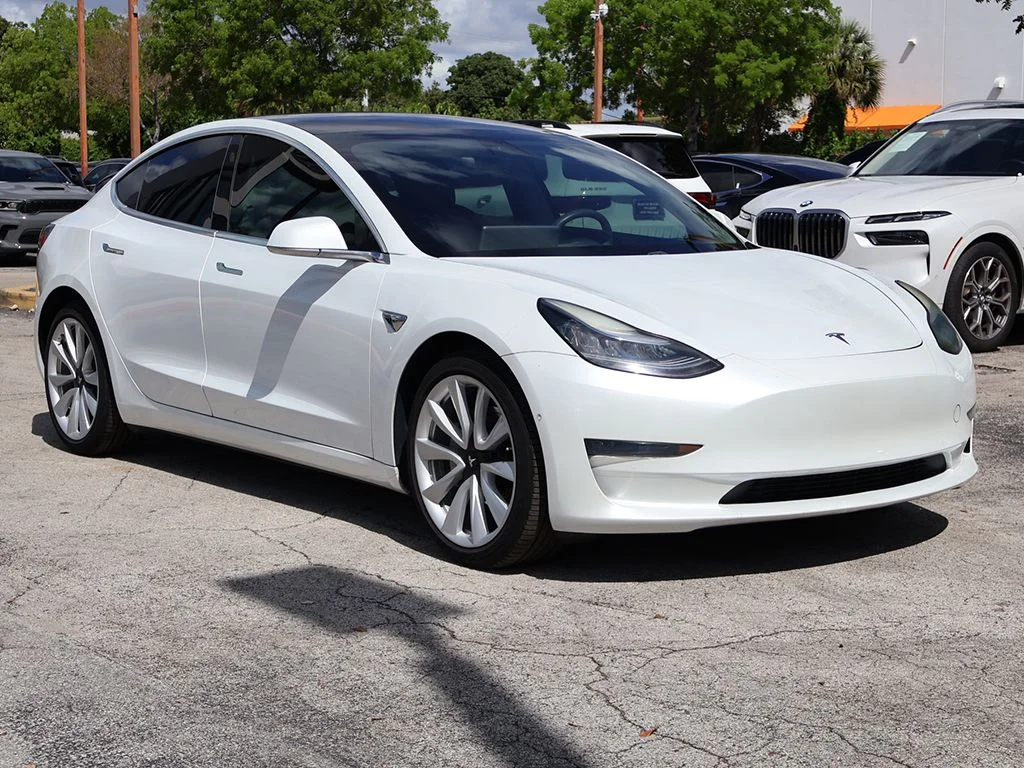 Used 2020 Tesla Model 3 Base with VIN 5YJ3E1EB7LF628416 for sale in Miami, FL