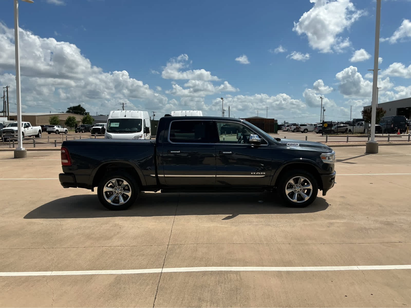 Used 2021 Maximum Steel Metallic Clearcoat Ram Limited image 5
