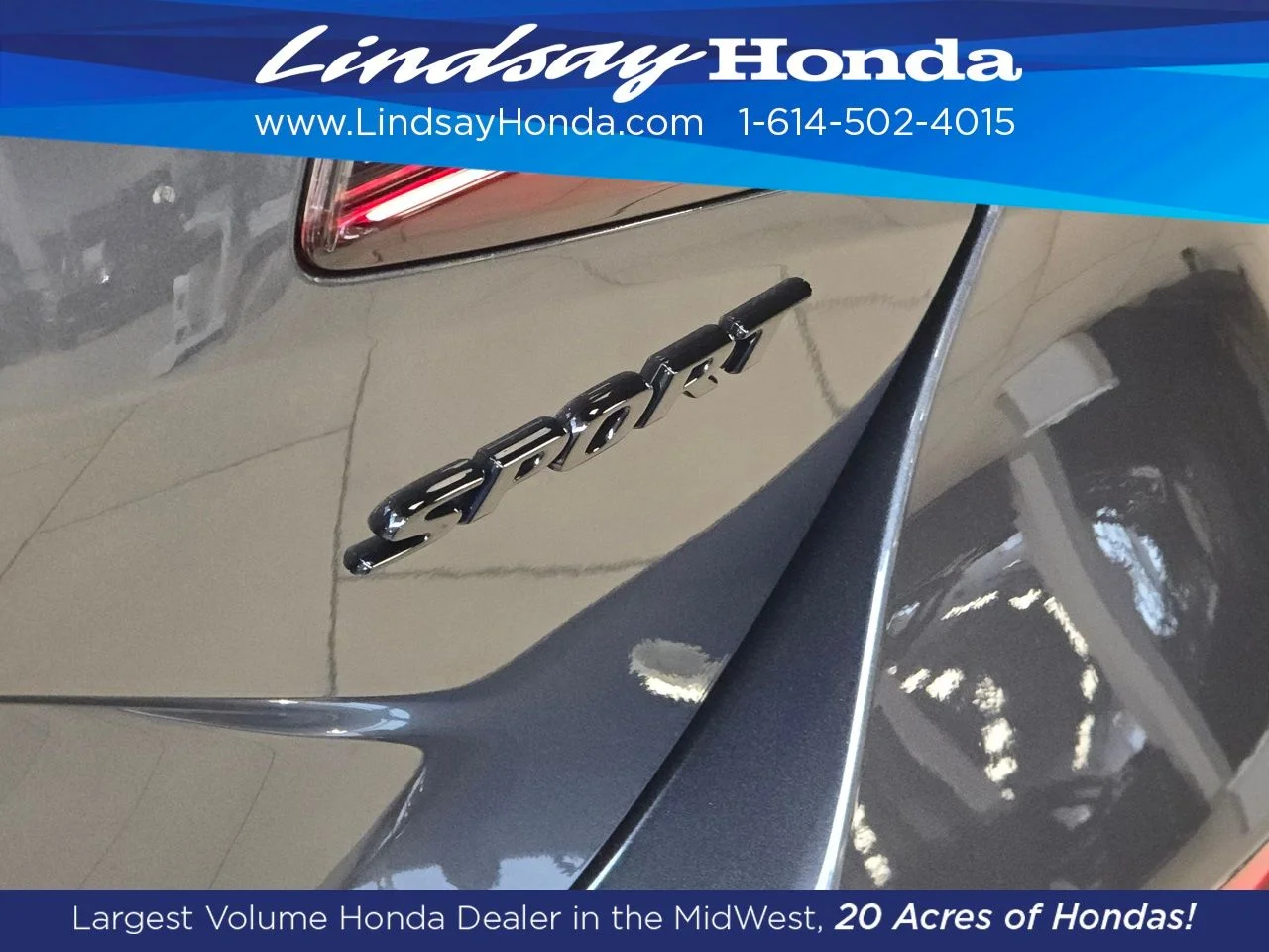 New 2026 Meteorite Gray Metallic Honda Sport image 14