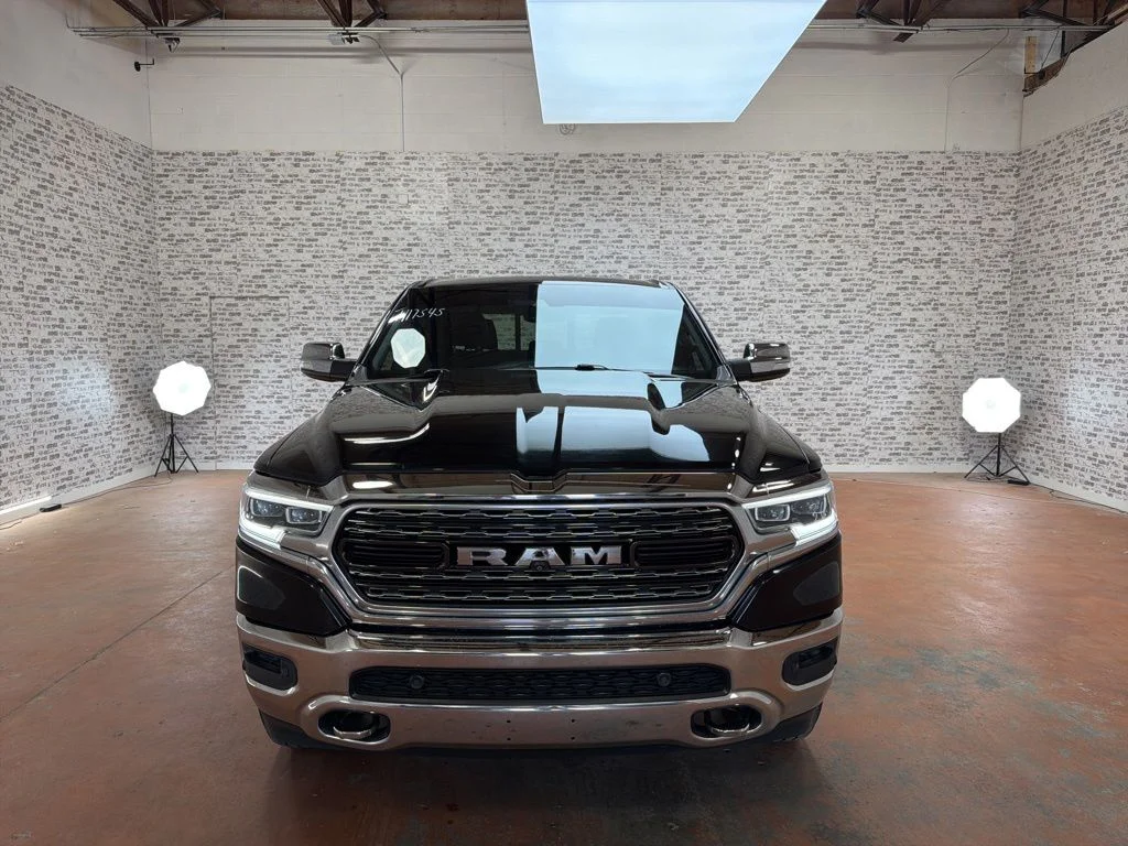 Used 2019 Diamond Black Crystal Pearlcoat Ram Limited image 2