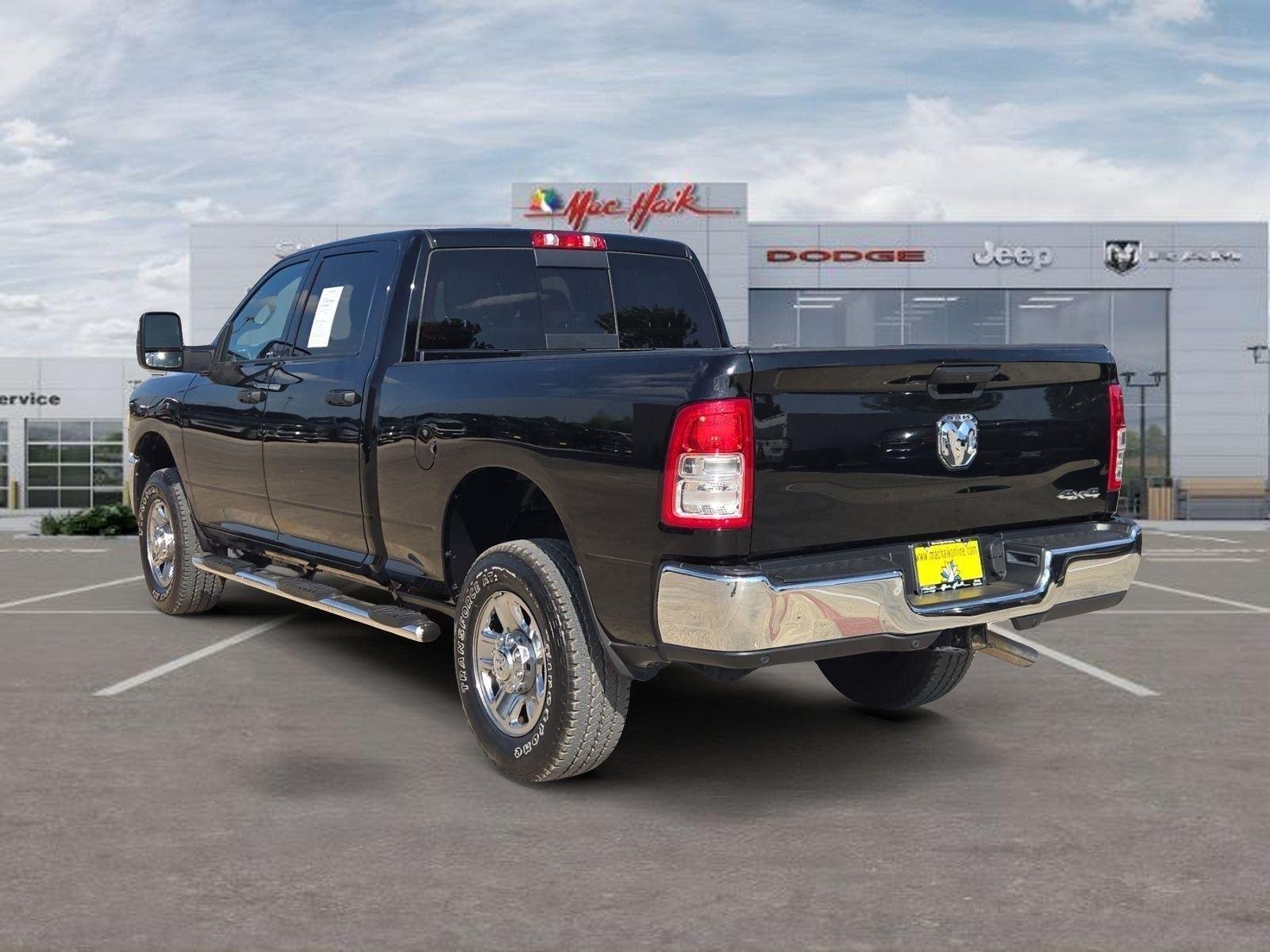 Used 2024 Diamond Black Crystal Pearlcoat Ram Tradesman image 3