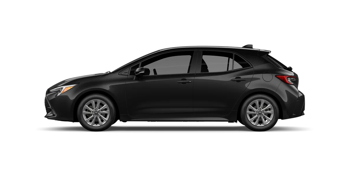 New 2027 Magnetic Gray Metallic with Black roof Toyota SE image 3