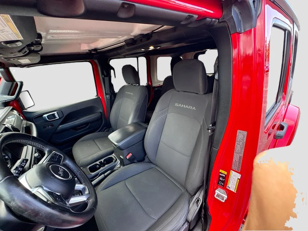 Used 2022 Red Jeep Unlimited Sahara image 23