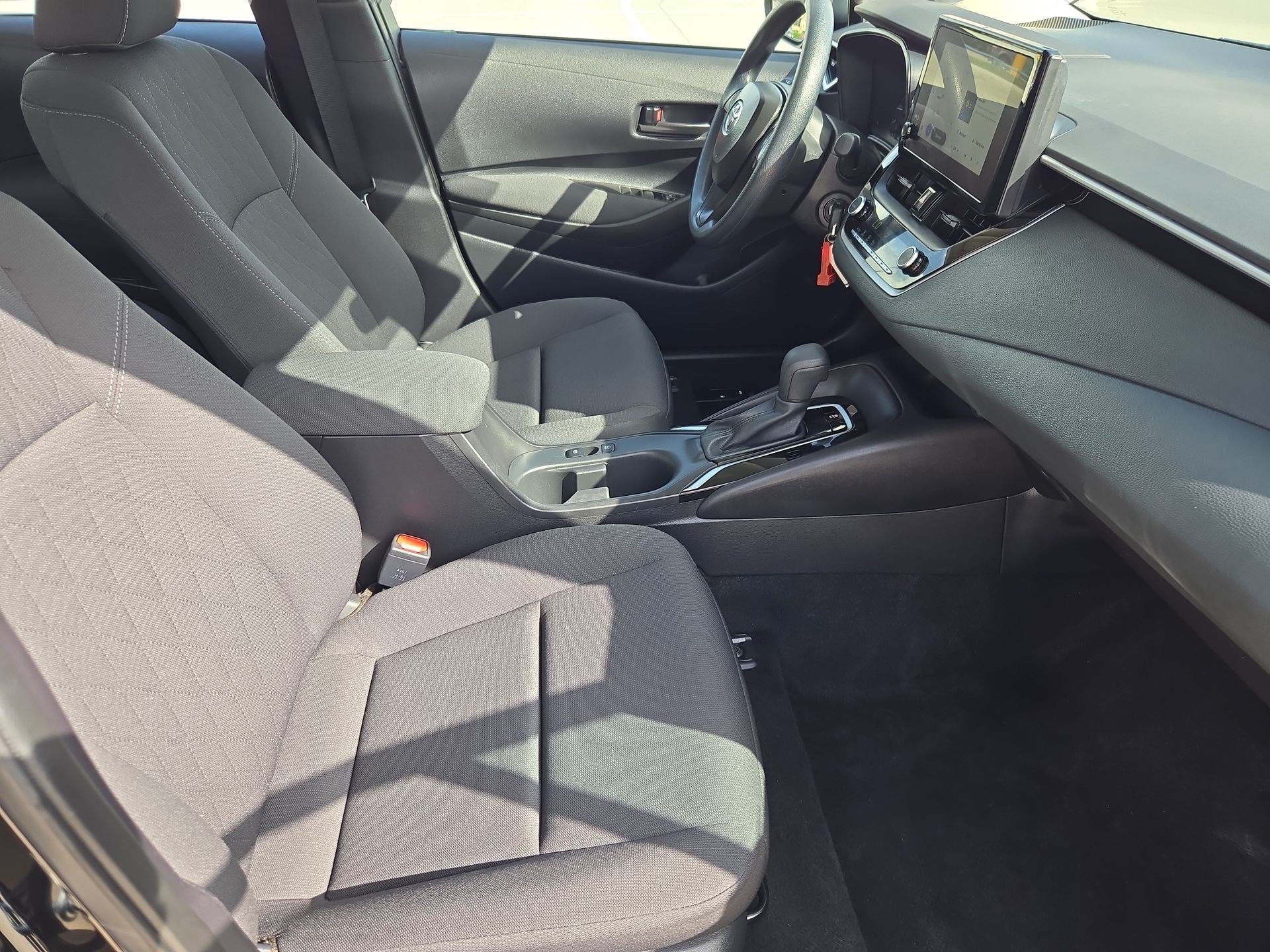 Used 2025 Midnight Black Metallic Toyota LE image 29