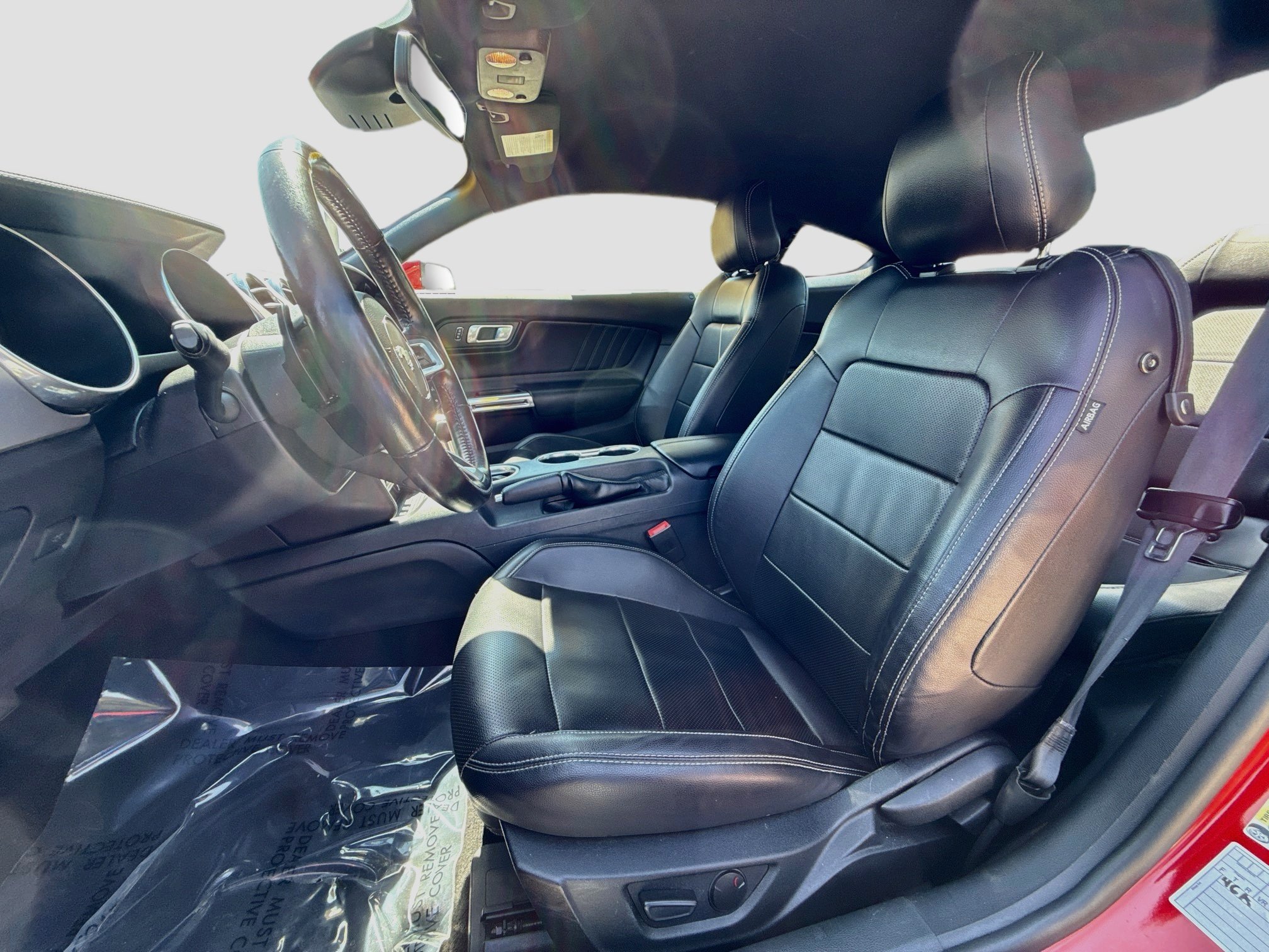 Used 2021 Race Red Ford EcoBoost Premium image 20