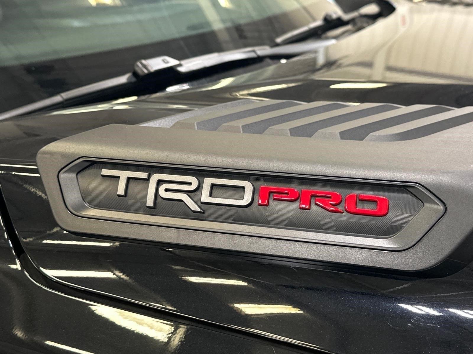 Used 2023 Midnight Black Metallic Toyota TRD Pro image 9