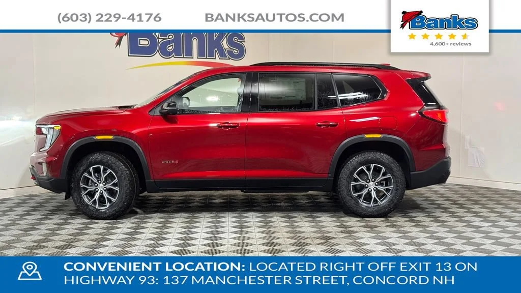 New 2027 Volcanic Red Tintcoat GMC AT4 image 5