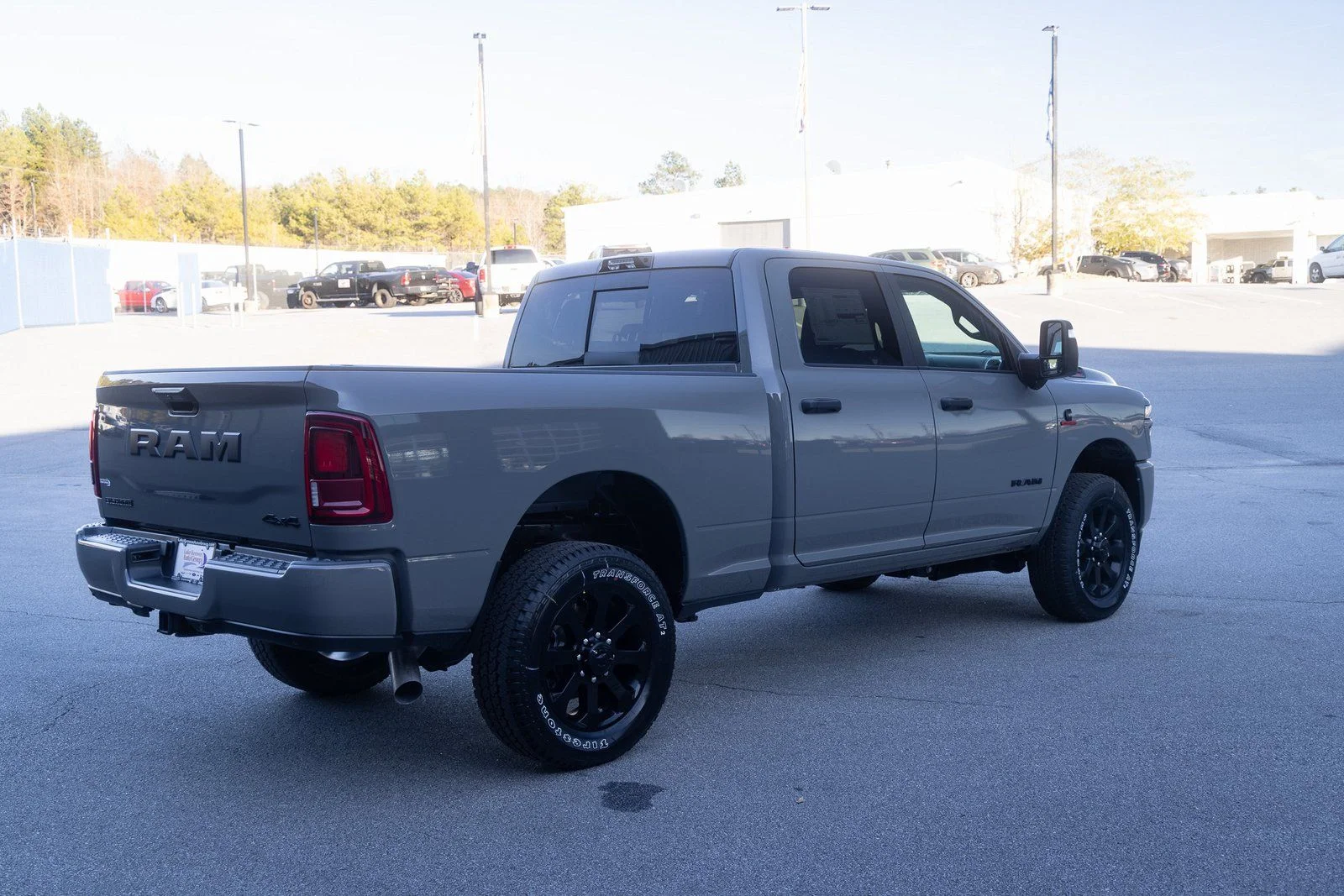 New 2026 Ceramic Gray Clear-Coat Exterior Paint RAM Big Horn image 10