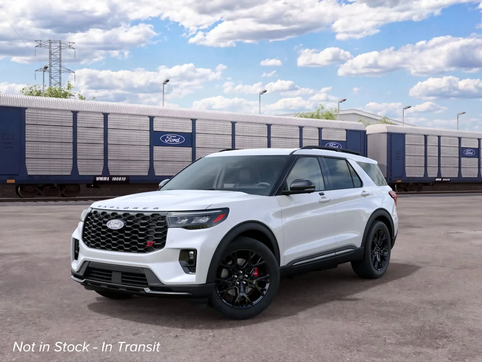 New 2027 Star White Metallic Tri-Coat Ford ST image 2