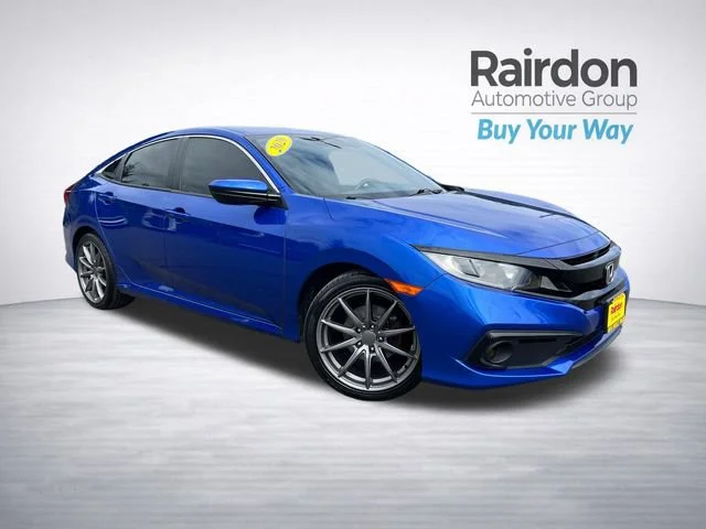 Used 2020 Aegean Blue Metallic Honda Sport image 1