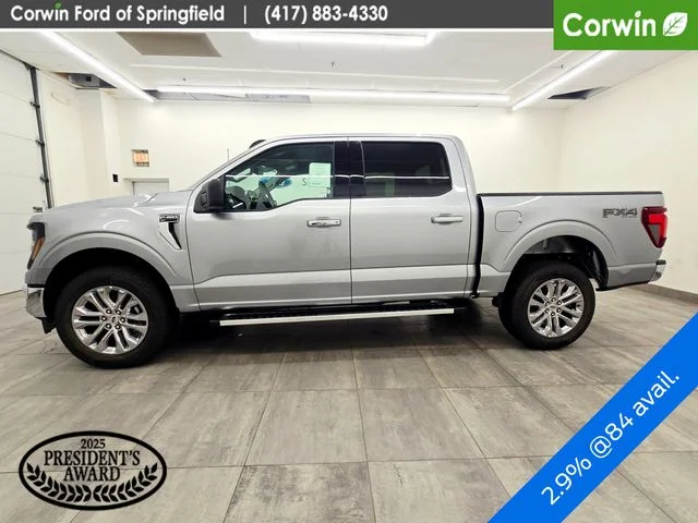 New 2026 Iconic Silver Metallic Ford XLT image 2