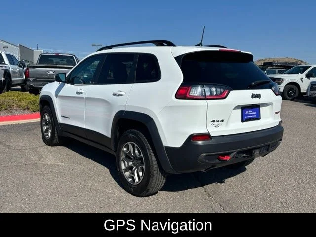 Used 2022 White Jeep Trailhawk image 3