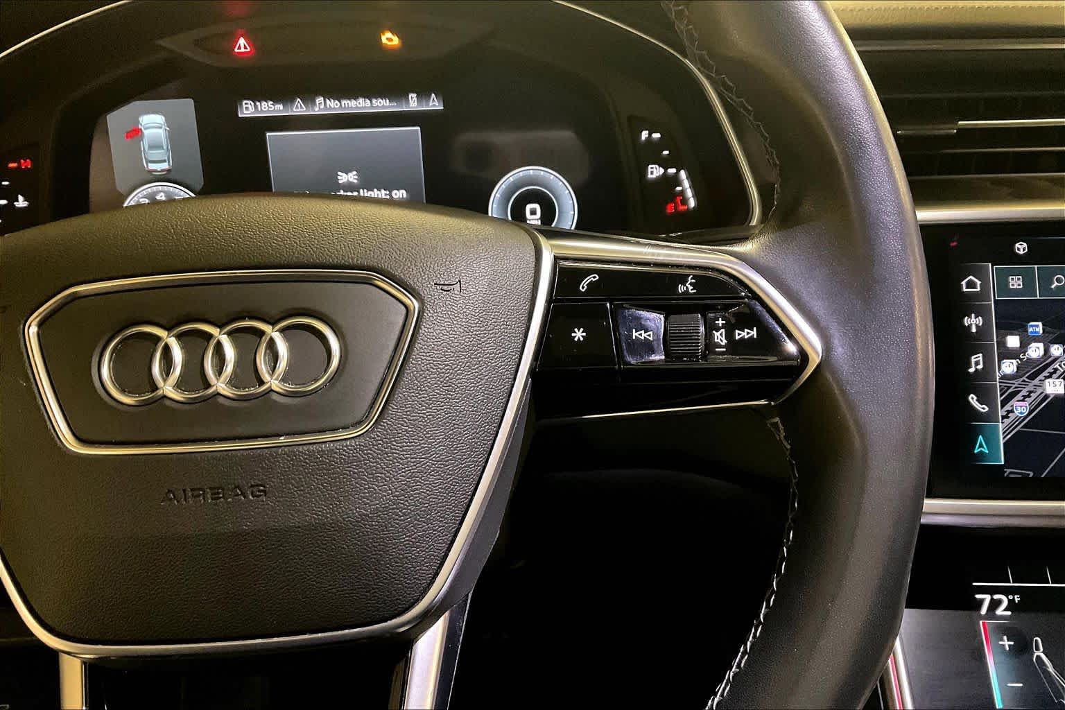 Used 2022 Daytona Gray Pearl Effect Audi Prestige image 23