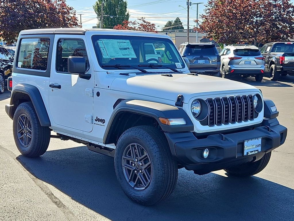 New 2026 Bright White Clearcoat Jeep Sport image 8