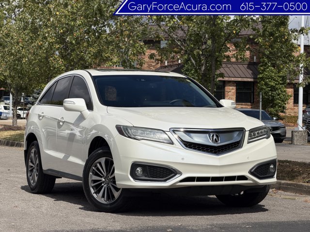 Used 2017 White Diamond Pearl Acura AWD with Advance Package image 1
