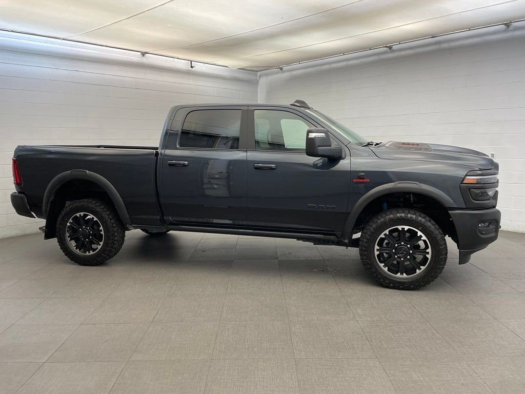 New 2026 Forged Blue Metallic Exterior Paint RAM Rebel image 2
