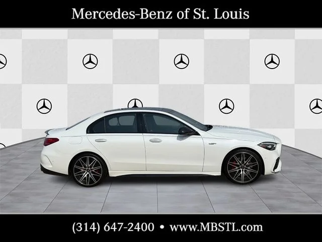 Certified Used 2025 White Mercedes-Benz C 43 AMG® image 5