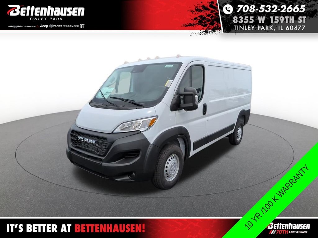 New 2026 Bright White Clearcoat RAM Low Roof image 2
