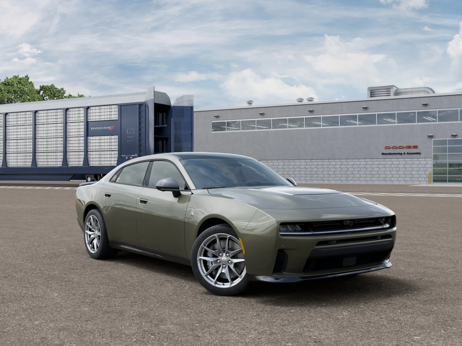 New 2026 Green Machine Exterior Paint Dodge  image 3
