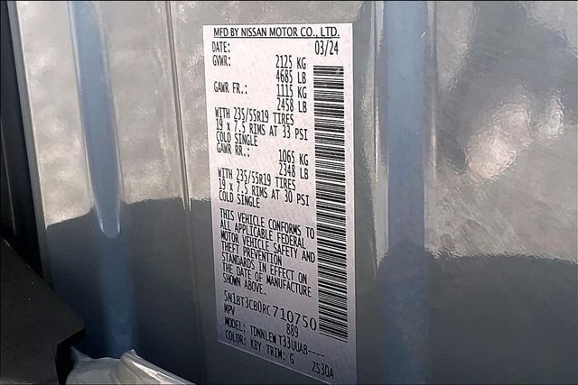Certified Used 2024 Gray Nissan SL image 32