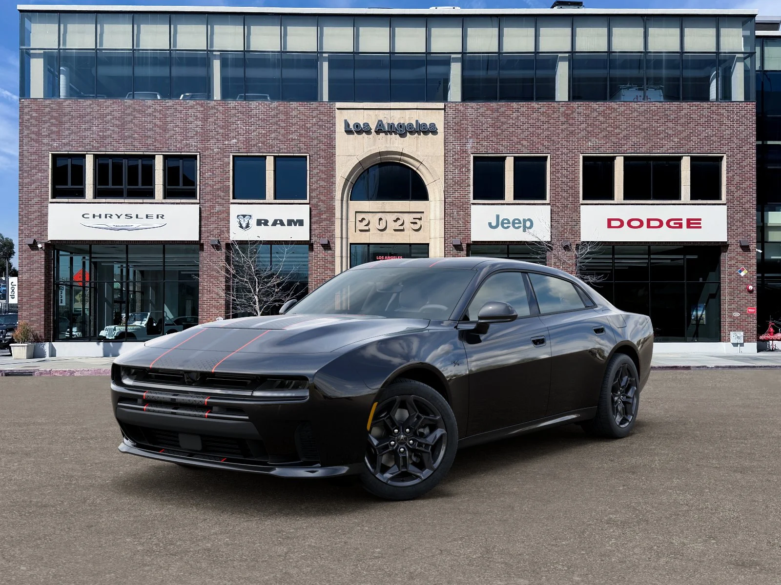 New 2026 Diamond Black Crystal Pearlcoat Dodge  image 27