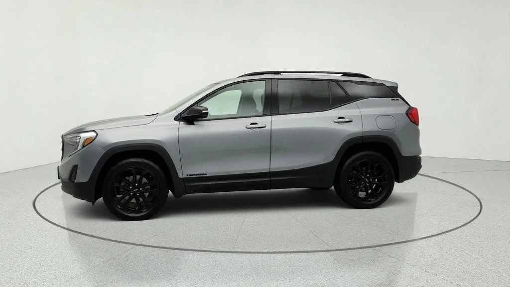 Used 2019 Satin Steel Metallic GMC AWD 4dr SLE Black Edition w/ Driver Convenience Package image 8
