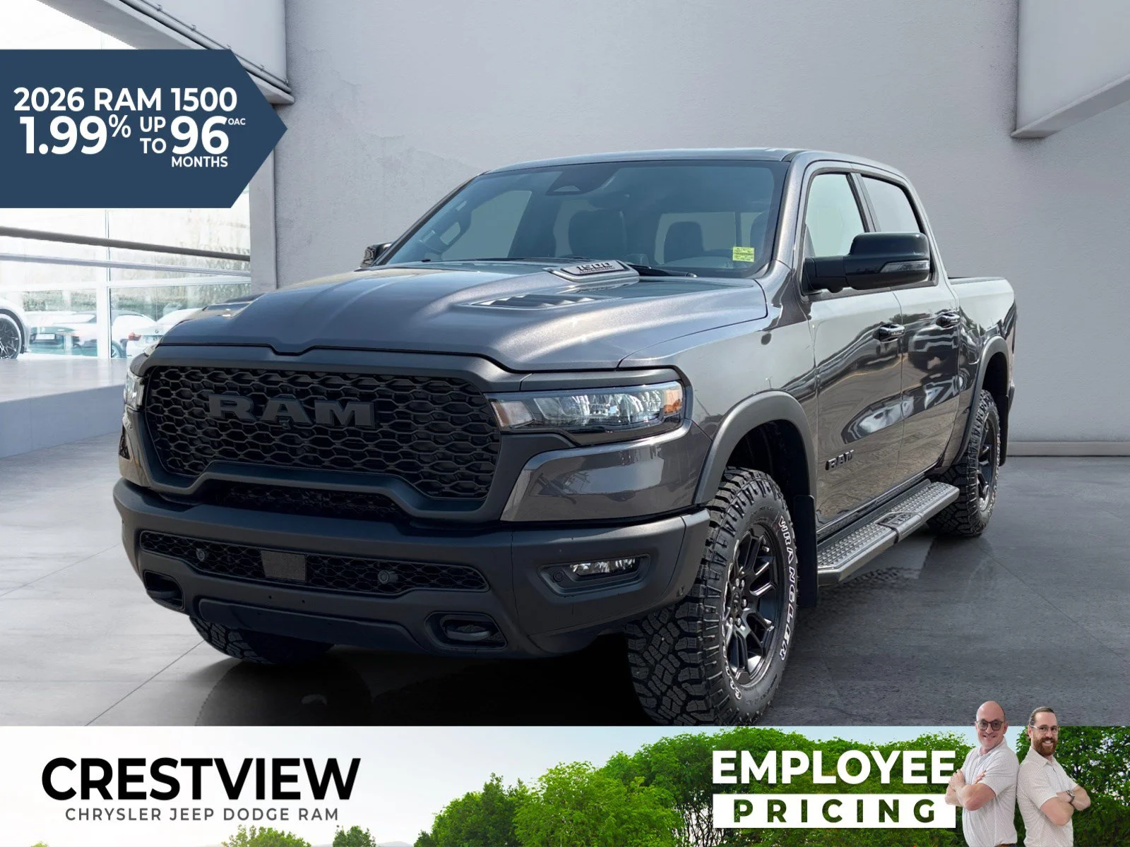 New 2026 Granite Crystal Metallic Ram Rebel image 1