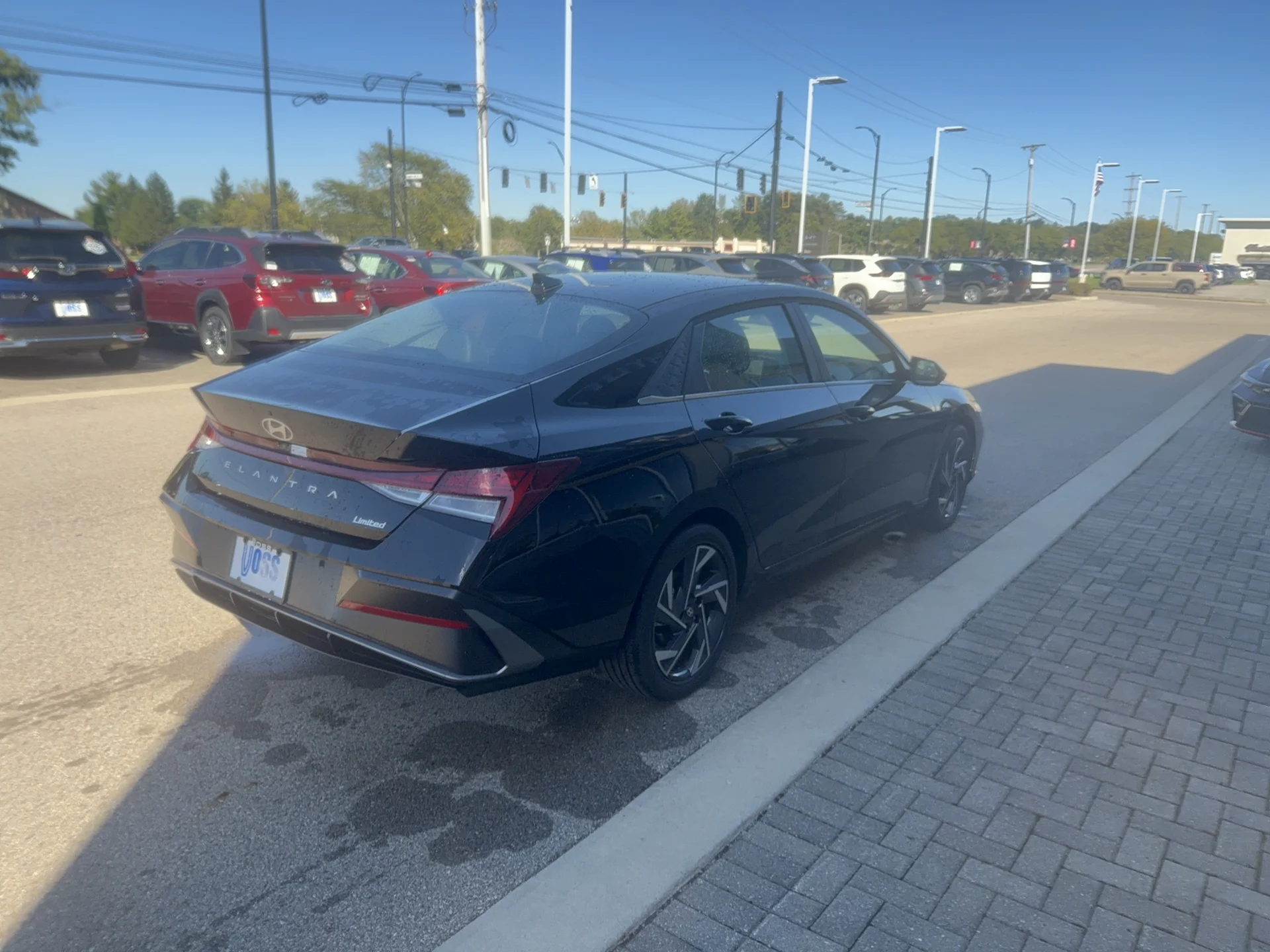 New 2026 Abyss Black Pearl Hyundai Limited image 9