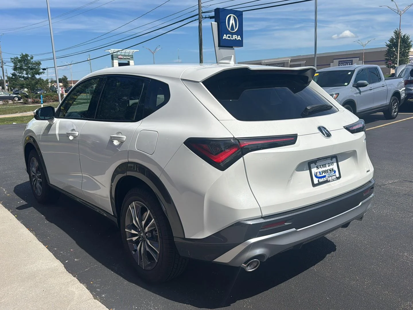 New 2026 Platinum White Pearl Acura Base image 5