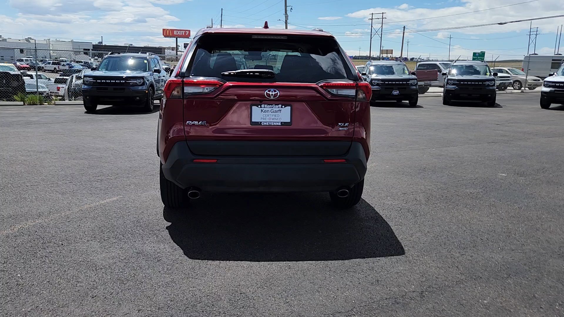 Used 2025 Purple Toyota XLE image 3