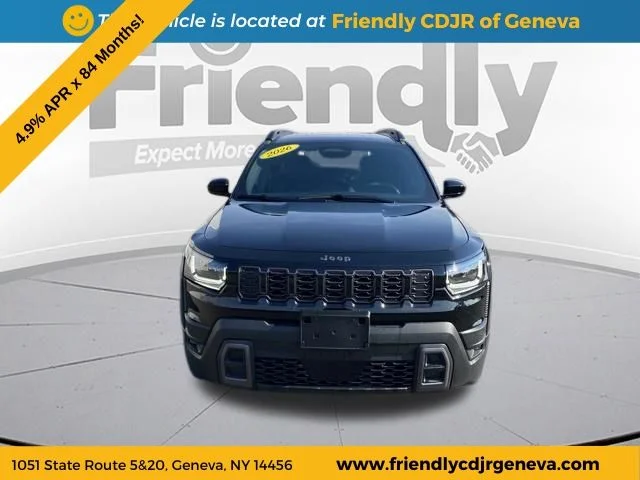 New 2026 Diamond Black Crystal Pearl-Coat Exterior Paint Jeep Laredo image 2