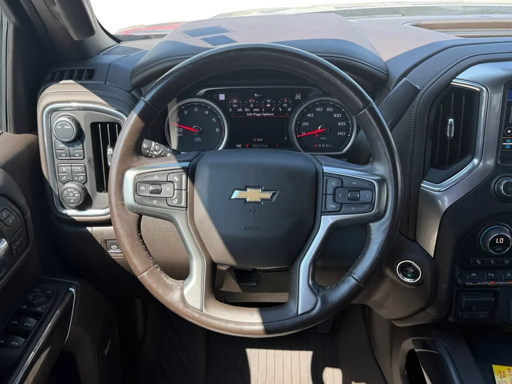 Used 2021 SILVER ICE METALLIC Chevrolet LTZ image 18