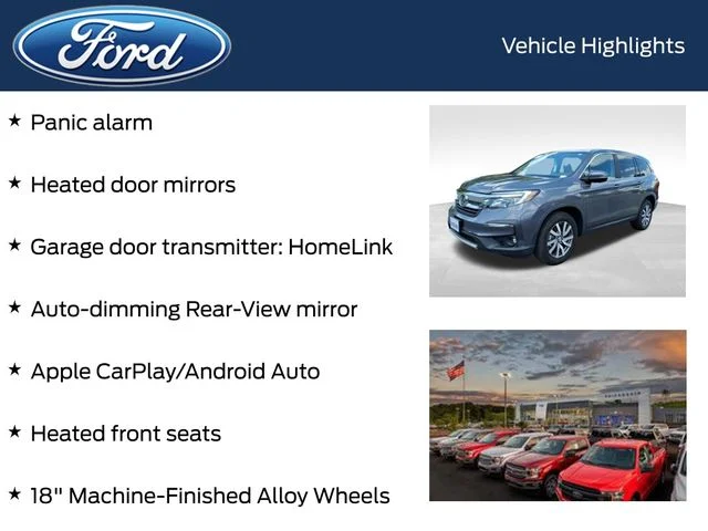 Used 2021 Gray Honda EX-L image 13