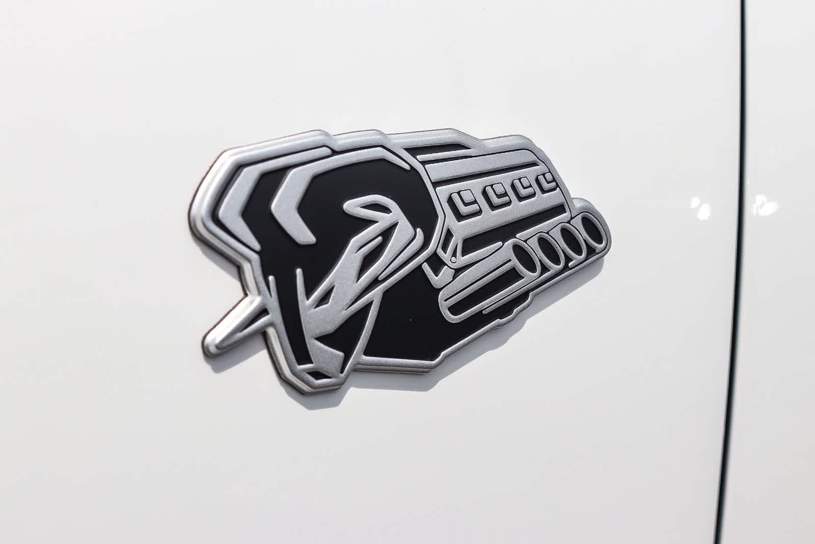 New 2026 Bright White Clear-Coat Exterior Paint RAM Big Horn image 10