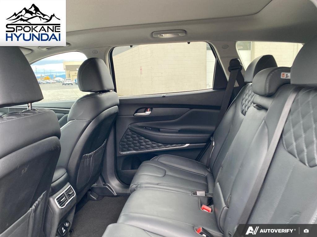 Certified Used 2022 Lagoon Blue Hyundai Limited image 26