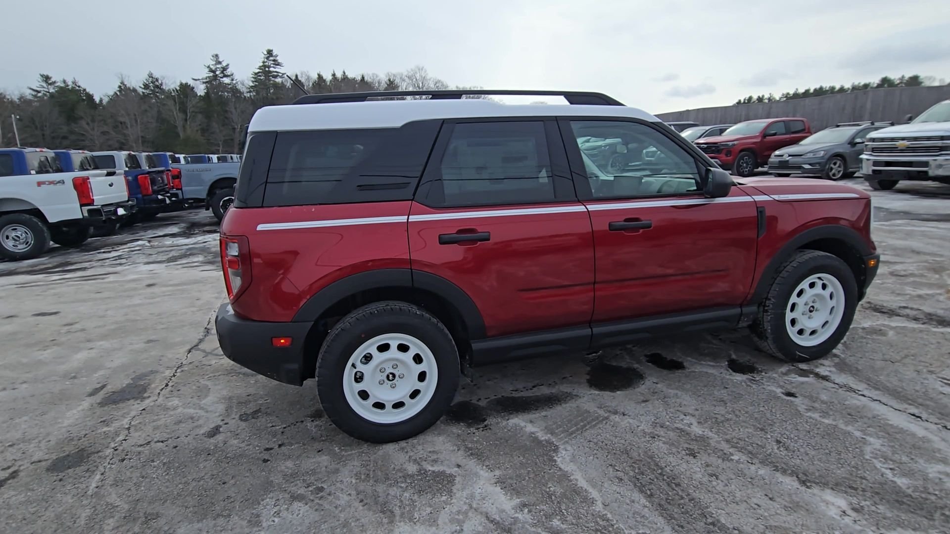 New 2025 Ruby Red Metallic Tinted Clearcoat Ford Heritage image 19